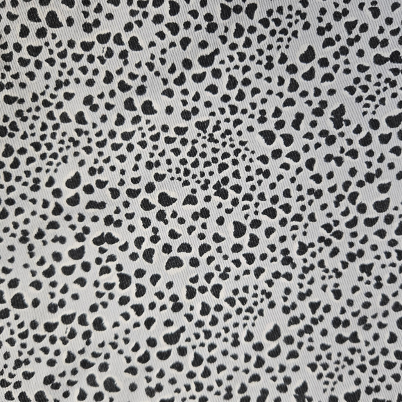Ella Moss Gray Black Animal Print Pebbles High Rise Skinny Ankle Jeans Size 32 - Picture 4 of 10